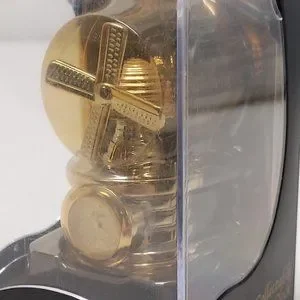 Elgin R Windmill Elgin | Accents | Elgin Windmill Gold And Silver Tone Mini Clock Rare ...